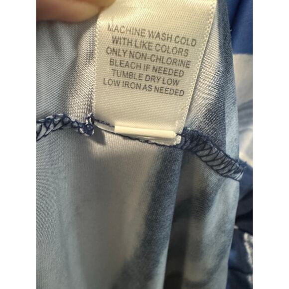 DR-Donna Ricco by Macy’s 14 women’s maxi dress w/top accent - Picture 8 of 8